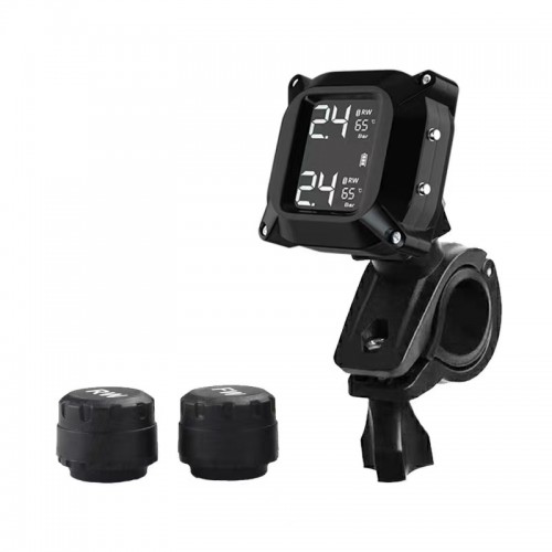 Motorcycle Tyre Pressure Monitoring System TPMS Kit for 2-wheel motorbike