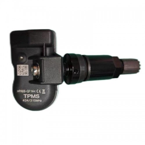 Best Seller!!! PROGRAMMABLE UNIVERSAL TPMS SENSOR Snap-In Dual-Frequency Sensor Silver/Black Clamp-in Sensor Optional